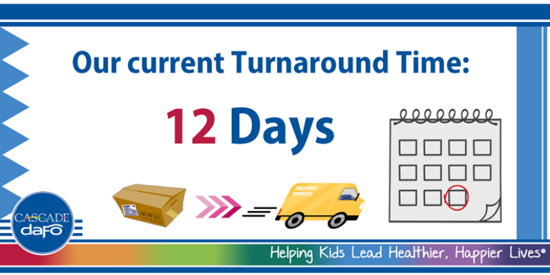 Turnaround Times for the start of the New Year!